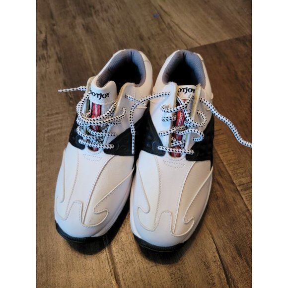 FootJoy Shoes Footjoy Junior Fj Golf Shoes Spikes Youth 2m White